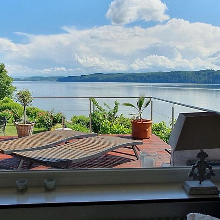 Ferienwohnung Panorama-Seetraum Sipplingen Bagian luar foto