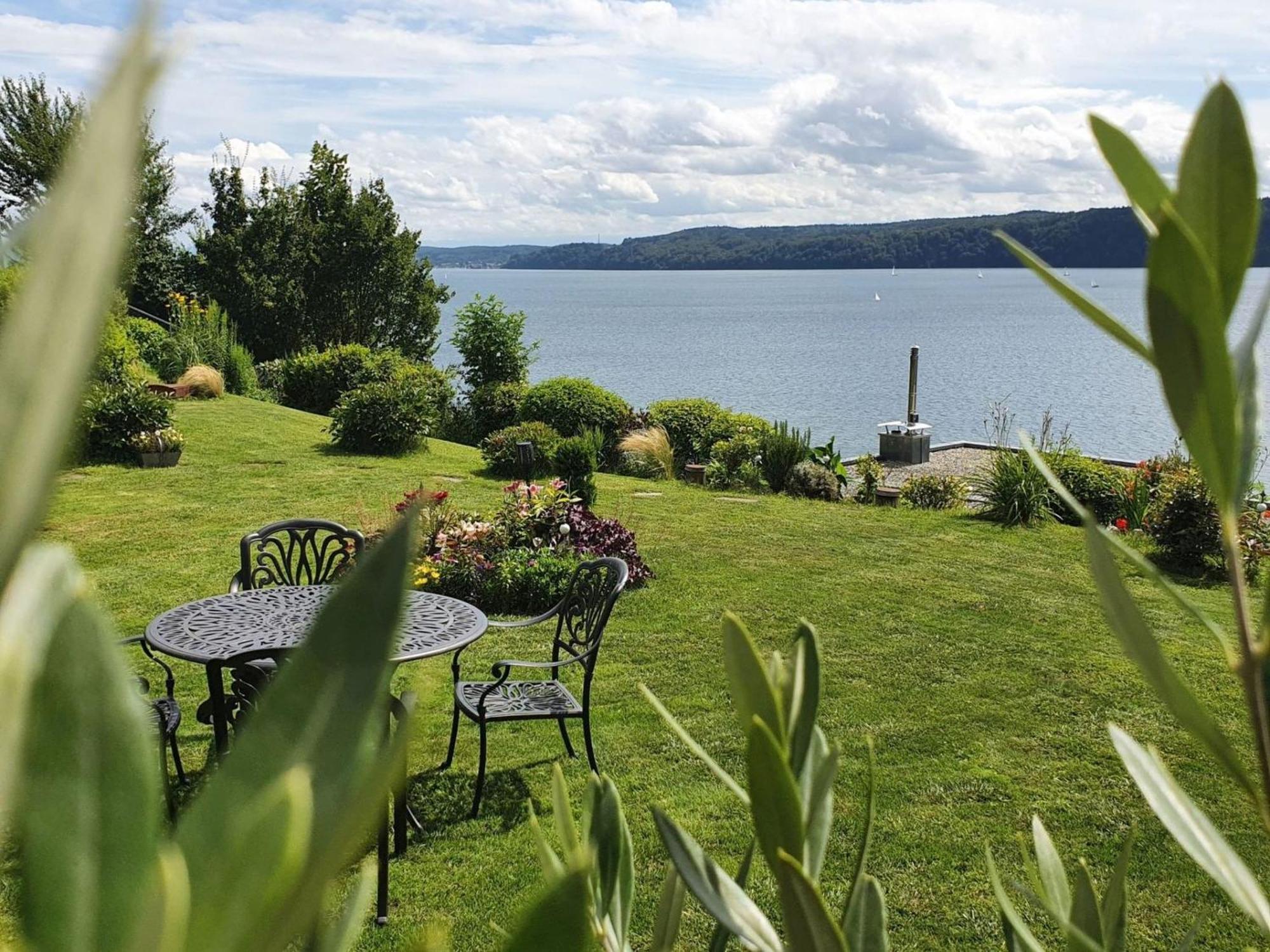 Ferienwohnung Panorama-Seetraum Sipplingen Bagian luar foto
