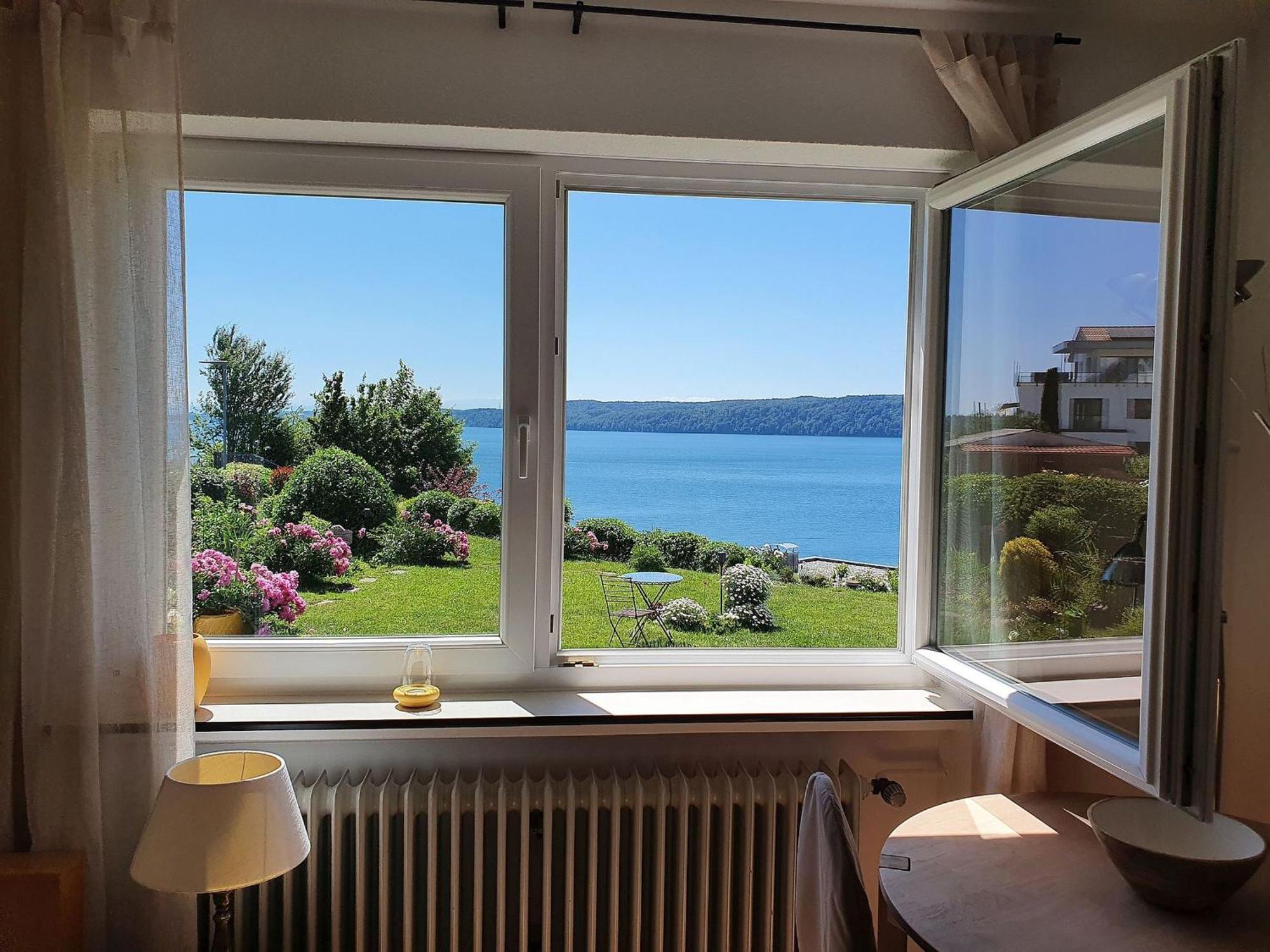 Ferienwohnung Panorama-Seetraum Sipplingen Bagian luar foto