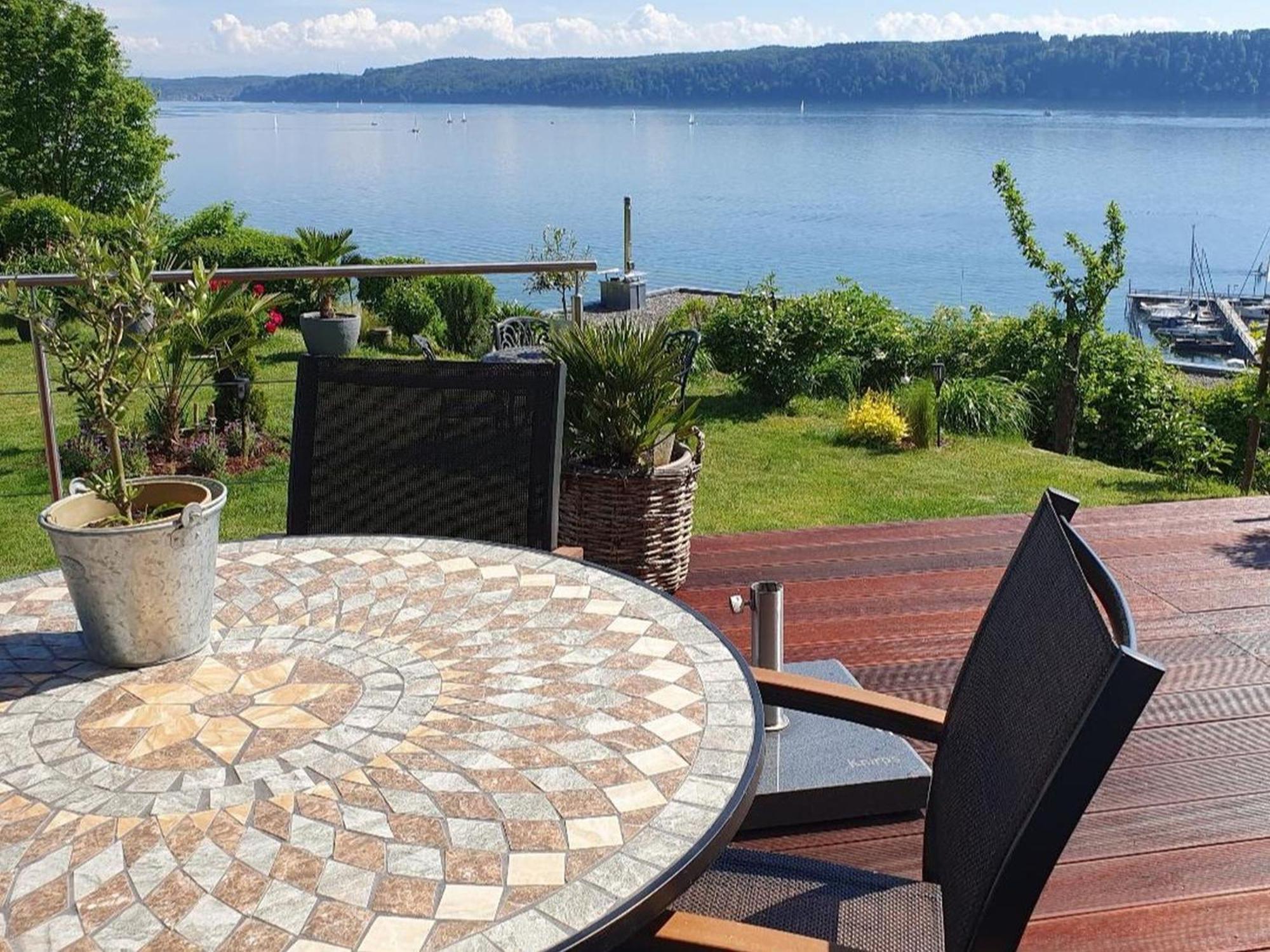 Ferienwohnung Panorama-Seetraum Sipplingen Bagian luar foto